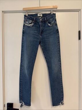 Agolde Toni Straight Slim Jeans Size 25